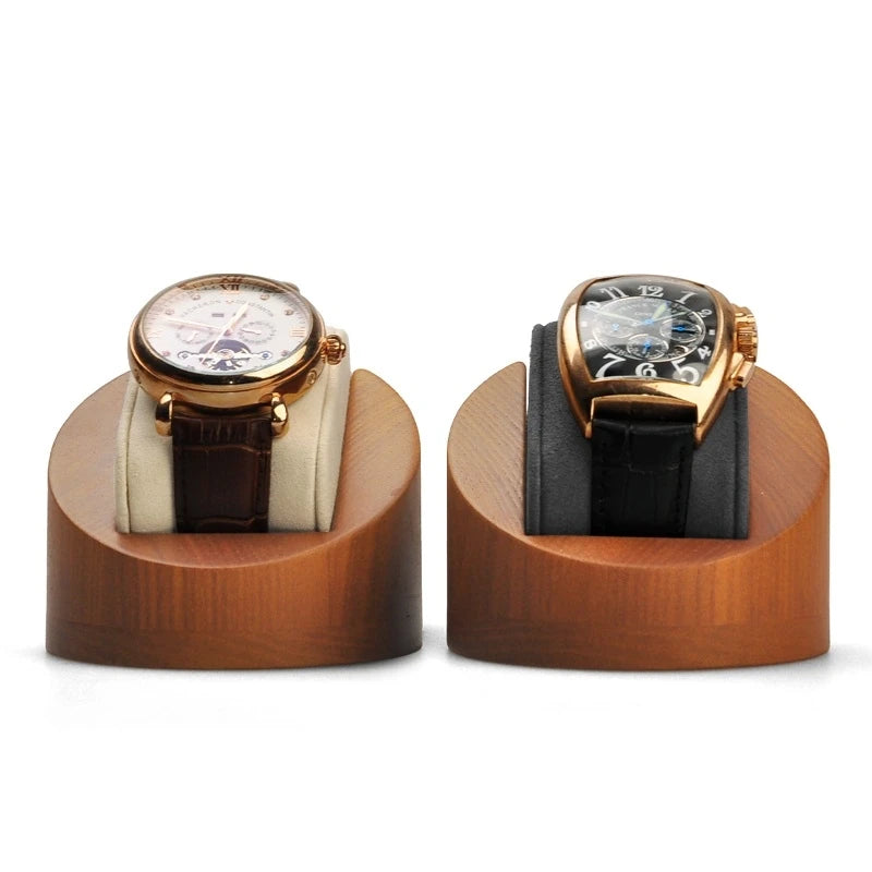 Wooden Watch Display Stand with Pillow Watch Box Jewelry Display Stand Jewelry Organizer Photography Props