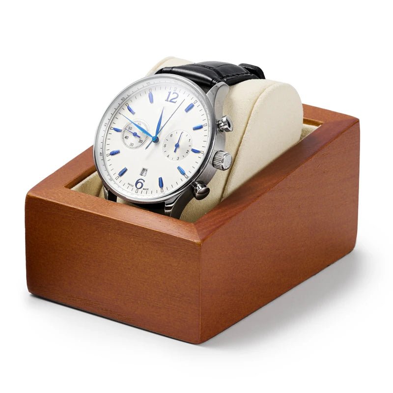 Wooden Watch Display Stand with Pillow Watch Box Jewelry Display Stand Jewelry Organizer Photography Props