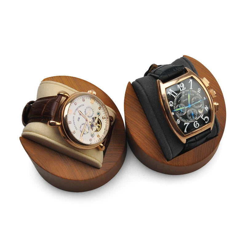 Wooden Watch Display Stand with Pillow Watch Box Jewelry Display Stand Jewelry Organizer Photography Props